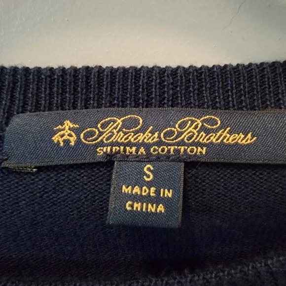 Brooks Brothers Blue Floral Embroidered Needlepoint Grannycore Sweater Size S - Picture 3 of 8